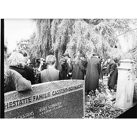 Beerdigung von Horst Janssen