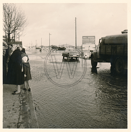 Überschwemmungen bei der Sturmflut Februar 1962