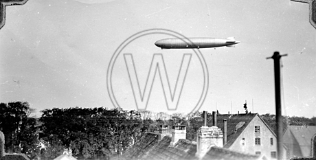Zeppelin über Oldenburg