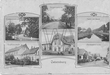 Postkarte Osternburg  1915