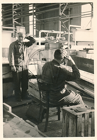 Arbeit in der Glashütte Osternburg in den 1960er Jahren