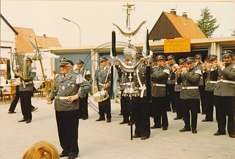 Feier 75 Jahre  Fleischerei Hartz 1981
