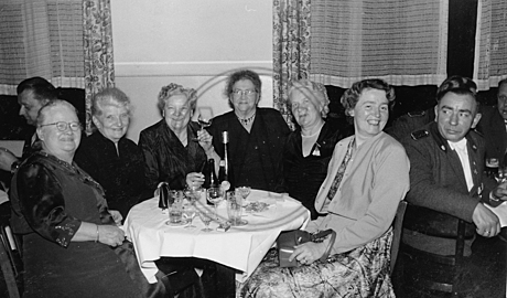 Feier 50 Jahre  Fleischerei Hartz 1956