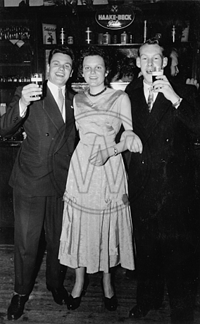 Feier 50 Jahre  Fleischerei Hartz 1956