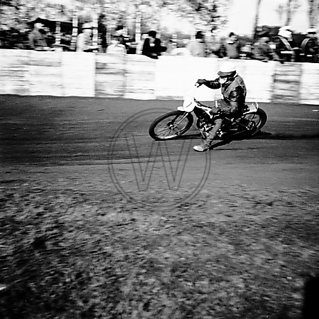 Motorradrennen auf der Victoria-Kampfbahn in den 1950er Jahren