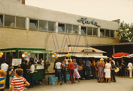 Feier 75 Jahre  Fleischerei Hartz 1981