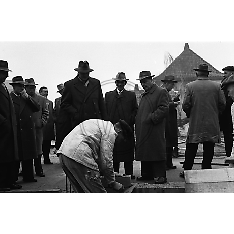 Grundsteinlegung zur neuen Filiale der Landessparkasse zu Oldenburg Bremer Straße