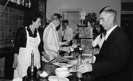 Feier 50 Jahre  Fleischerei Hartz 1956