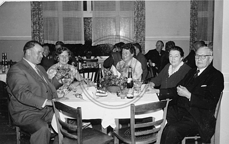 Feier 50 Jahre  Fleischerei Hartz 1956