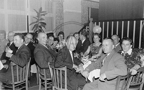 Feier 50 Jahre  Fleischerei Hartz 1956