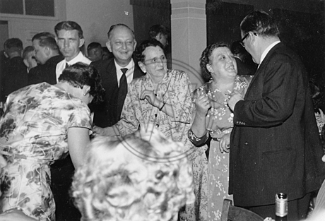 Feier 50 Jahre  Fleischerei Hartz 1956