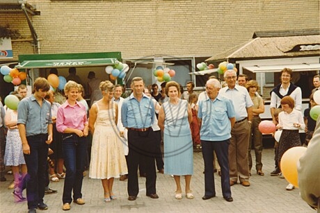 Feier 75 Jahre  Fleischerei Hartz 1981