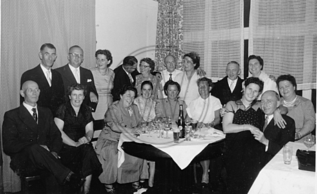 Feier 50 Jahre  Fleischerei Hartz 1956