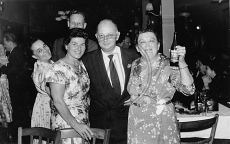 Feier 50 Jahre  Fleischerei Hartz 1956