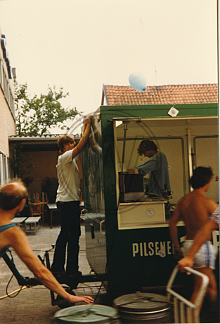 Feier 75 Jahre  Fleischerei Hartz 1981