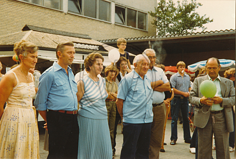 Feier 75 Jahre  Fleischerei Hartz 1981