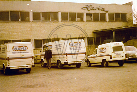 Feier 75 Jahre  Fleischerei Hartz 1981