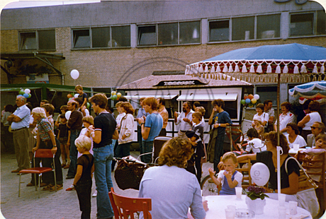 Feier 75 Jahre  Fleischerei Hartz 1981