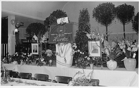 Feier 50 Jahre  Fleischerei Hartz 1956
