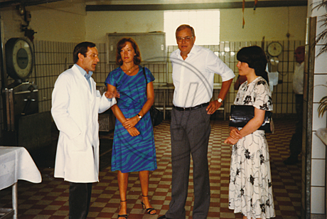Feier 75 Jahre  Fleischerei Hartz 1981