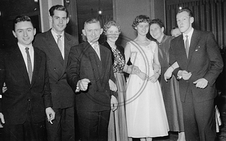 Feier 50 Jahre  Fleischerei Hartz 1956