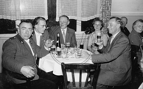 Feier 50 Jahre  Fleischerei Hartz 1956