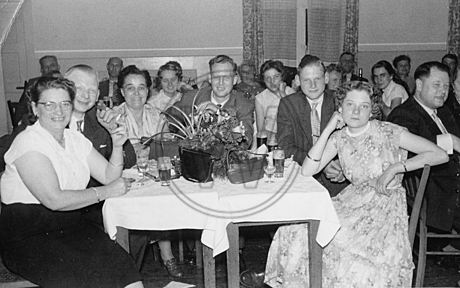 Feier 50 Jahre  Fleischerei Hartz 1956
