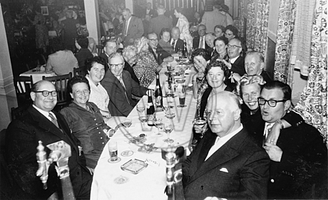 Feier 50 Jahre  Fleischerei Hartz 1956