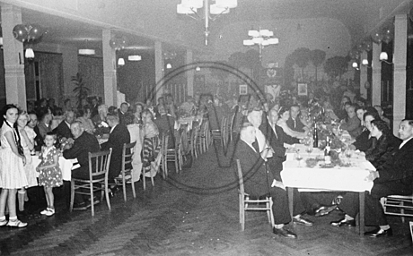 Feier 50 Jahre  Fleischerei Hartz 1956