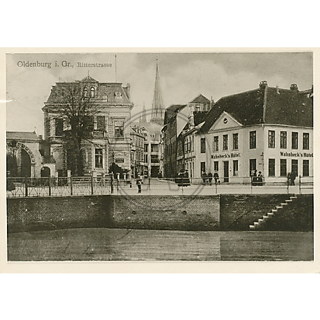 Postkarte Ritterstraße Stau