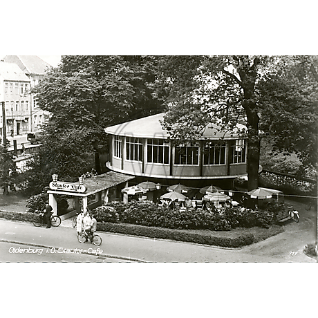 Postkarte Stautorcafé 1950er / 1960er Jahre