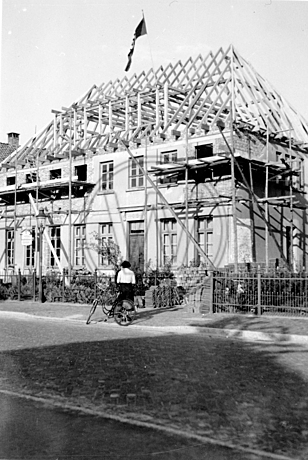 Hausbau durch Baufirma Westerholt in den 1930er Jahren