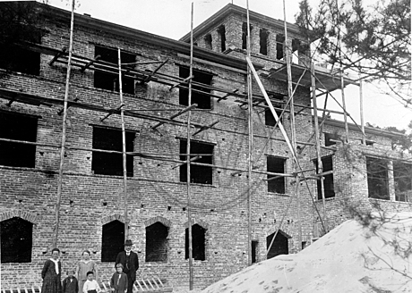 Neubau durch Baufirma Westerholt Kindererholungsheim Streek 1928