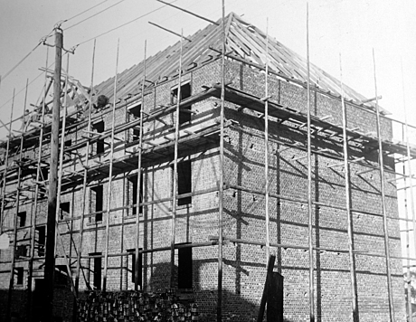 Neubau durch Baufirma Westerholt Neunfamilienhaus Donnerschwee 1928
