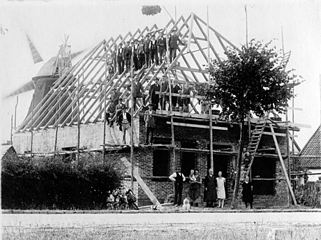 Hausbau durch Baufirma Westerholt 1927