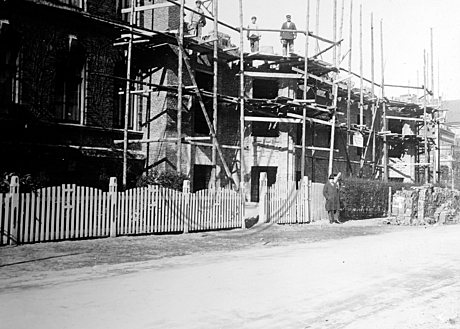 Neubau durch Baufirma Westerholt Erweiterung Elisabethstift 1927-28