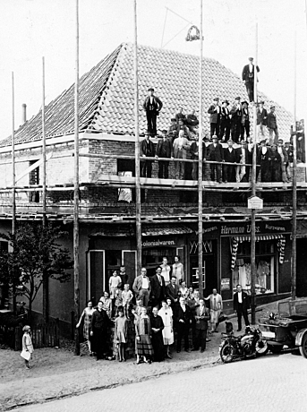 Hausbau durch Baufirma Westerholt in den 1930er Jahren