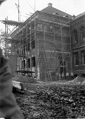 Hausbau durch Baufirma Westerholt in den 1930er Jahren