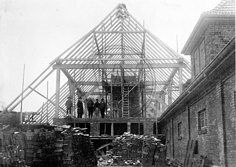 Neubau durch Baufirma Westerholt Kloster Blankenburg 1927