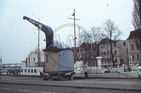 Kran im Hafen 1978
