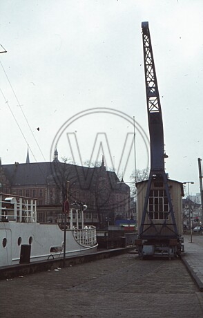 Kran im Hafen 1978
