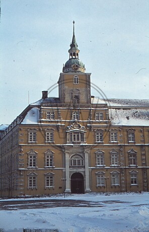 Winterliches Schloss 1978