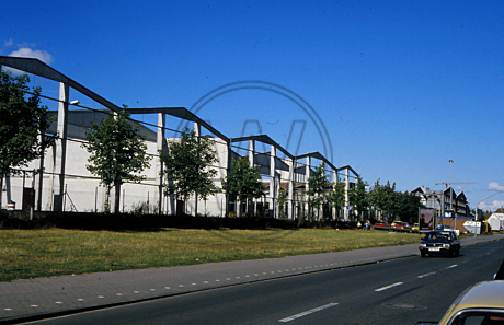 Abriß der Glashütte August 1986