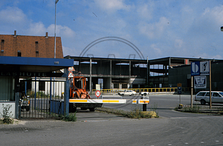 Abriß der Glashütte Juli 1986