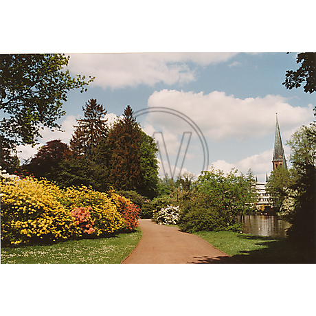 Schlossgarten im Sommer