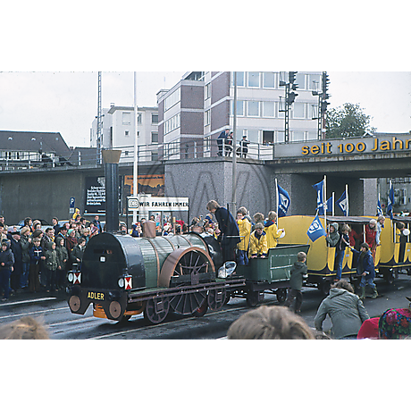 Dampflokomotive ,,Adler''