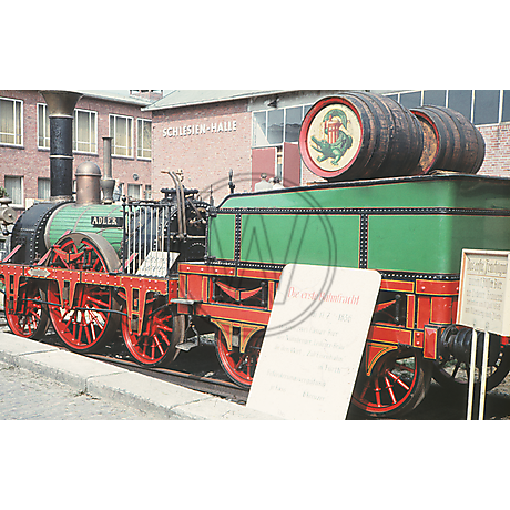 Dampflokomotive ,,Adler''