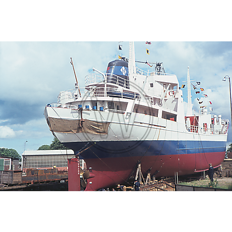 Schiff auf Stapel 399 t