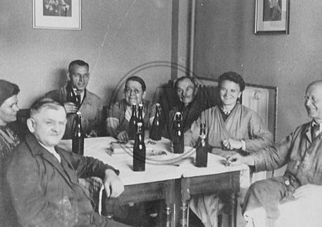 In der Buchdruckerei Karl Postel 1944
