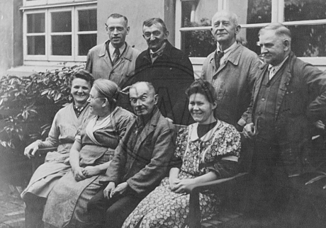 In der Buchdruckerei Karl Postel 1944